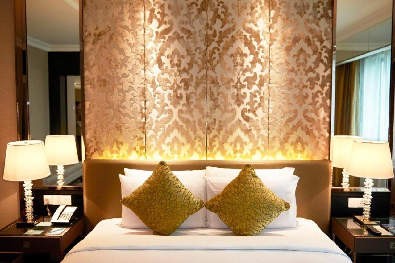 Dorsett Kuala Lumpur Exterior foto A bedroom at the hotel